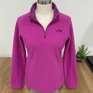 The North Face Fuchsia Quarter-Zip Fleece